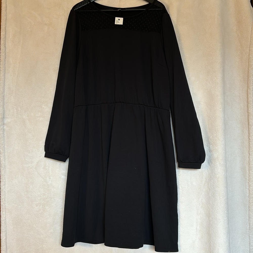 NWT Lane Bryant Black Dress Size 18/20